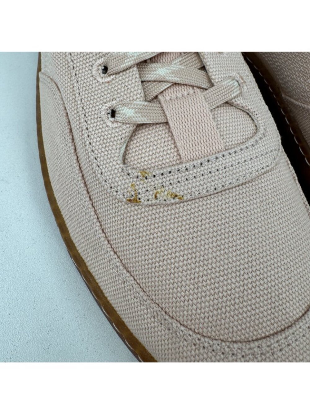Everlane Tread Bare Sneaker size 13 Women's in Pink Canvas Classic Lace-up Shoes - Picture 3 of 11